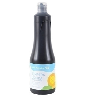 TEMPERA PAJARITA LIQ.500 ml NEGRO TL-12