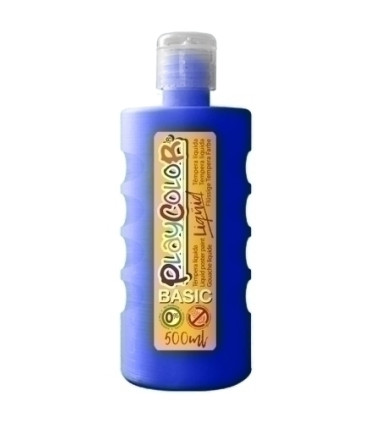 TEMPERA PLAYCOLOR LIQ. 500 ml AZUL OSCUR