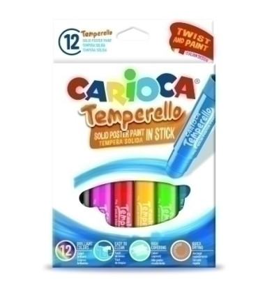 TEMPERA CARIOCA TEMPERELLO POCKET C/12