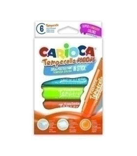 TEMPERA CARIOCA TEMPERELLO NEON C/6