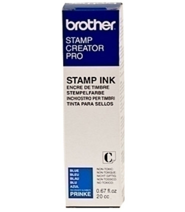 TINTA BROTHER REENTINTADO 20 cc. AZUL