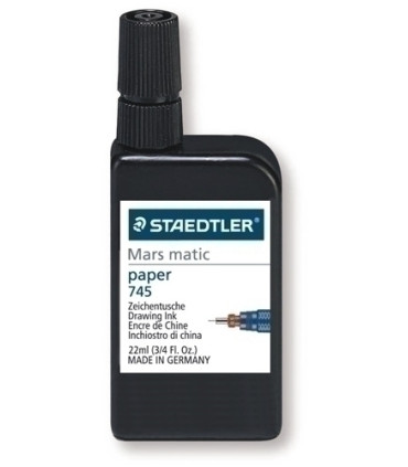 TINTA CHINA STAEDTLER 22 ml. NEGRO