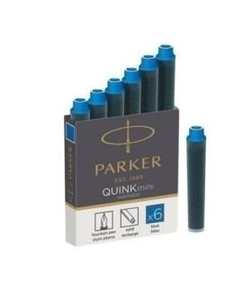 TINTA ESTILOG.PARKER 6 CORTO CART.AZUL