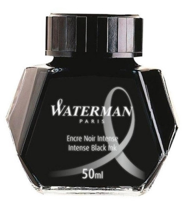 TINTA ESTILOG.WATERMAN 50 ml NEGRO