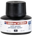 TINTA ROTUL.EDDING PERM.25 ml MTK25 NEGR