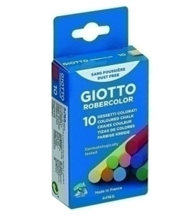 TIZAS COLOR CAJA C/10 GIOTTO ROBERC. BL.