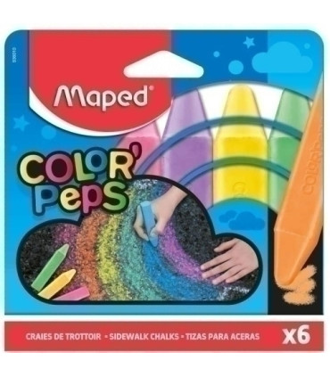 TIZAS COLORES MAPED ESTUCHE 6