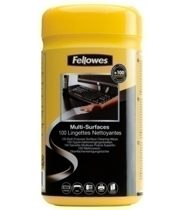 TOALLITAS LIMPIADORAS FELLOWES CON DISPE