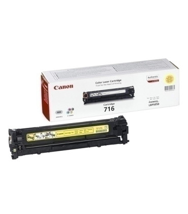 TONER CANON AMARILLO 716Y (1.500 PÁG.)