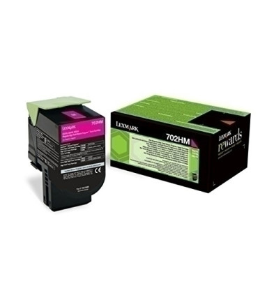 TONER LEXMARK 70C2HM0 MAGENTA 3.000 PAG