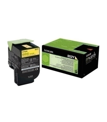 TONER LEXMARK 80C20K0 CX310/C410 AMARILL