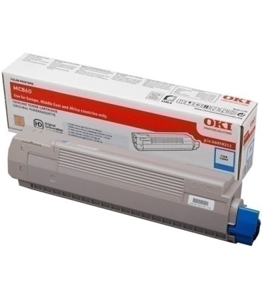 TONER OKI MC-860 CIAN (10.000 PAG)