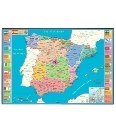 VADE SOBREMESA VIQUEL ESCOLAR MAPA ESPAÑ