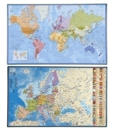 VADE SOBREMESA VIQUEL ESCOLAR MAPA MUNDO