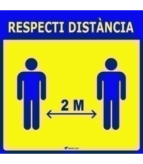 VINILO PARED 25x25 RESPECTI DISTANCIA