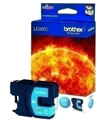 CART.IJ. BROTHER LC 980C CIAN
