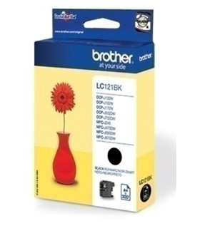 CART.IJ. BROTHER LC-121BKBP NEGRO