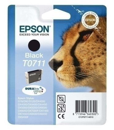 CART.IJ.EPSON T071140 D78/92/120 NEGRO