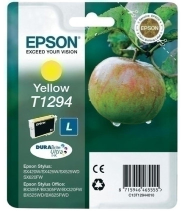 CART.IJ.EPSON T129440 AMARILLO