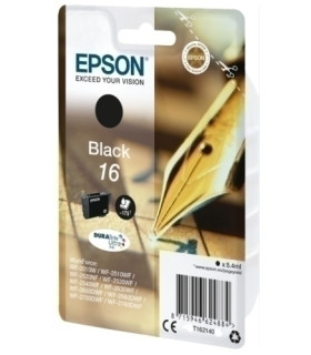 CART.IJ.EPSON T162140 Nº16 NEGRO
