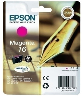 CART.IJ.EPSON T162340 Nº16 MAGENTA