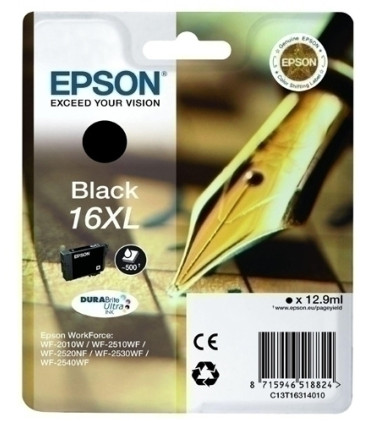 CART.IJ.EPSON T163140 Nº16XL NEGRO