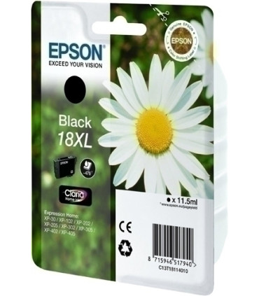 CART.IJ.EPSON T181140 NEGRO