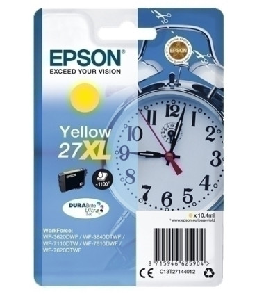 CART.IJ.EPSON T271440 Nº27XL AMARILLO