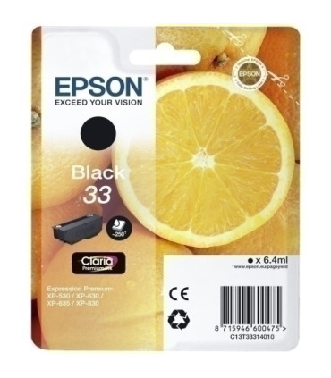 CART.IJ.EPSON T333140 Nº33 NEGRO