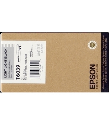 CART.IJ.EPSON T603900 NEGRO CLARO CLARO