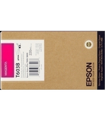 CART.IJ.EPSON T603B00 MAGENTA