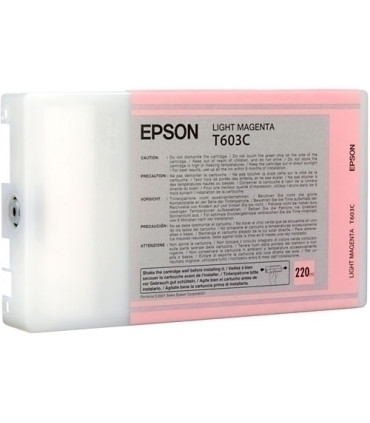 CART.IJ.EPSON T603C00 MAGENTA CLARO