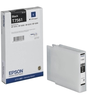 CART.IJ.EPSON T756140 NEGRO