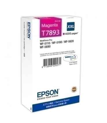 CART.IJ.EPSON T7893 XXL MAGENTA