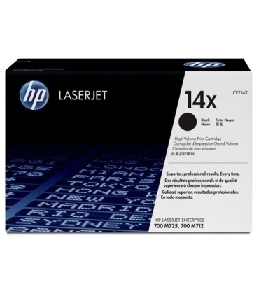 TONER HP CF214X Nº14X LJ 700 NEGRO