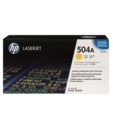 TONER HP CE252A Nº504A LJ CP3525  AMARIL