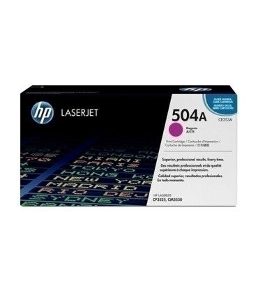 TONER HP CE253A Nº504A LJ CP3525 MAGENTA