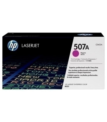 TONER HP CE403A Nº507A MAGENTA