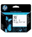 CABEZAL HP C9380A Nº72 GRIS Y NEGRO FOTO