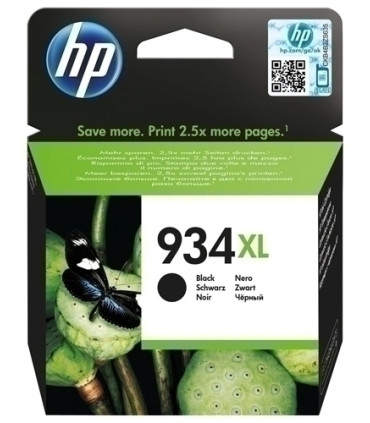 CART.IJ.HP C2P23AE Nº934XL NEGRO 1000 PA