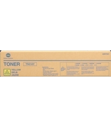 TONER KONICA-MINOLTA TN-314Y AMARILLO