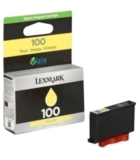 CART.IJ.LEXMARK 14N0902E Nº 100 AMARILLO