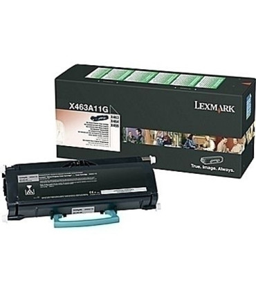 TONER LEXMARK X463A11G NEGRO 3.500 PAG