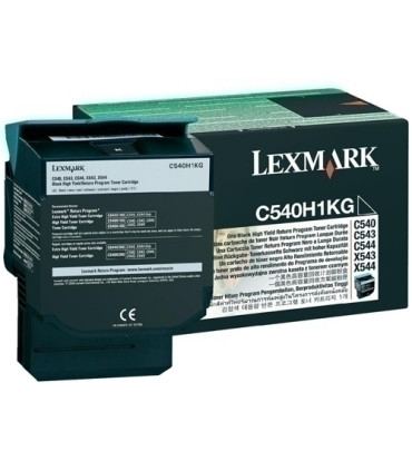 TONER LEXMARK C540H1KG NEGRO