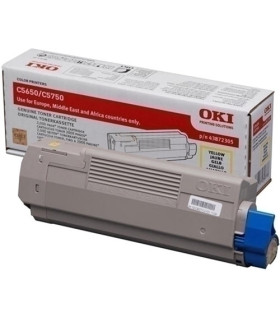TONER OKI 43872305 AMARILLO TYPE C11