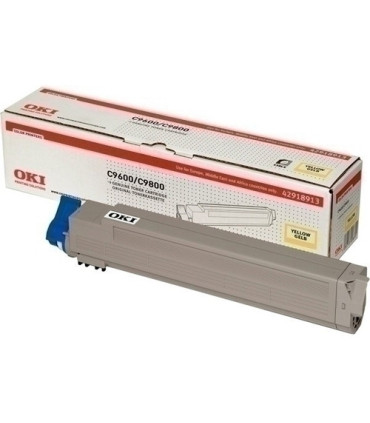 TONER OKI C9600/9650/9800/9850 AMARIL C7