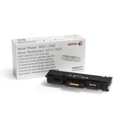 TONER XEROX 106R02777 NEGRO 3.000 PÁG