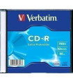 CD-ROM VERBATIM 700MB 52x SLIM C/10