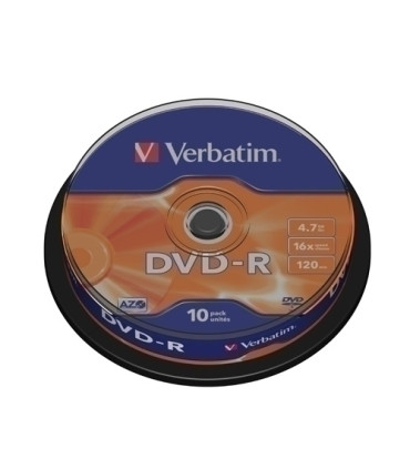 DVD -R VERBATIM 4.7GB 16x SPINDLE 10