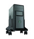 SOPORTE CPU FELLOWES CON RUEDAS GRAFITO